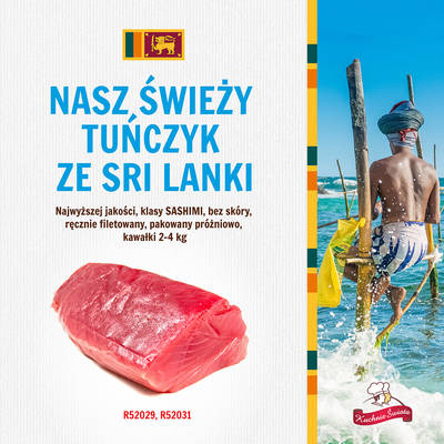 Tuńczyk ze Sri Lanki reklama FB